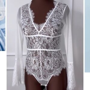 Mentionables bridal teddy